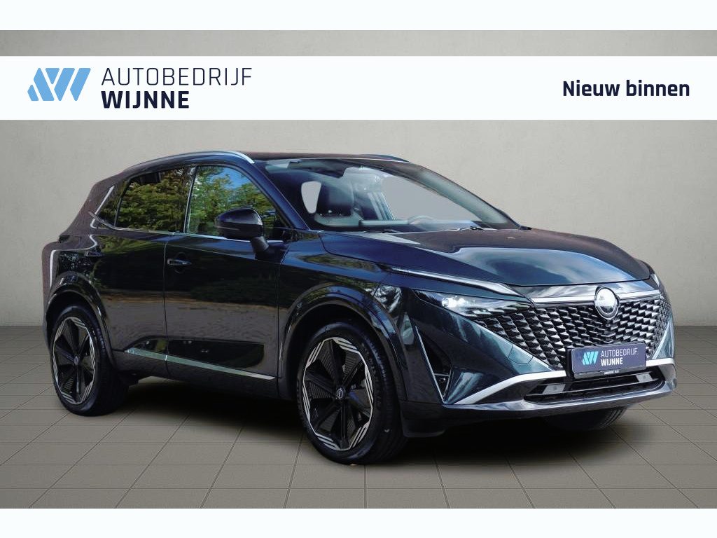 Nissan Qashqai 1.3 MHEV Xtronic 158pk Tekna Plus - Adaptive cruise - 360° camera - Head-up display - Apple CarPlay - Navigatiesysteem - Stoelverwarming - Stoelventilatie - Panoramadak