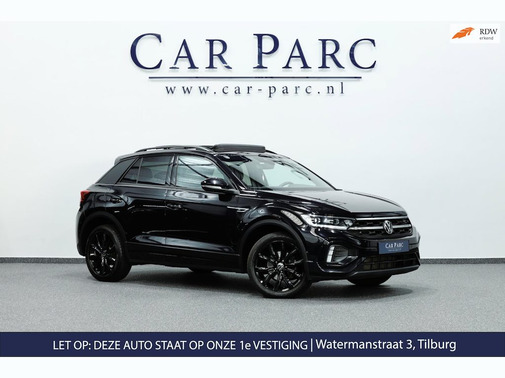 Volkswagen T-Roc 1.5 TSI R-Line BTW/LED/VIRTUAL/SFEER/PANORAMADAK/HALF LEER+S.VERWARMING+MASSAGE/18" LMV/CAM/ACC/12 MDN GARANTIE!