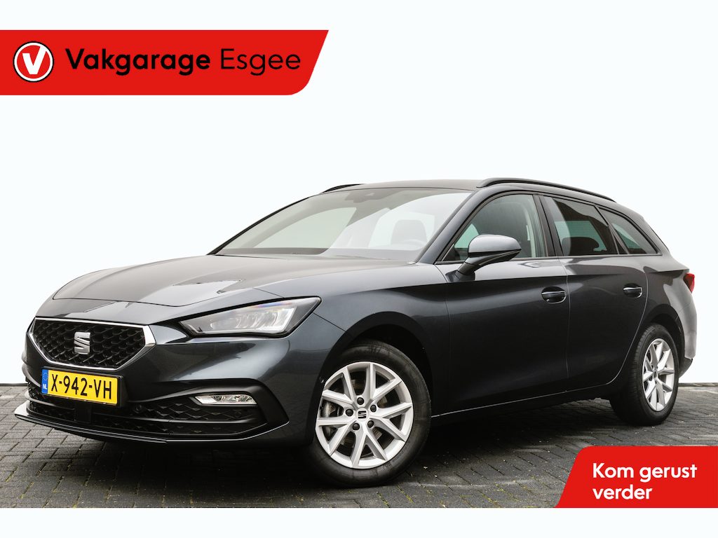 SEAT Leon Sportstourer 1.0 111 PK TSI Style Business Intense | Ned Auto | Rijklaar Incl: Garantie | Clima | Navi | Camera | |  LED Verlichting | Pdc V/A | Volledig digitaal instrumentenpaneel | Comfortstoelen | Apple /Android |
