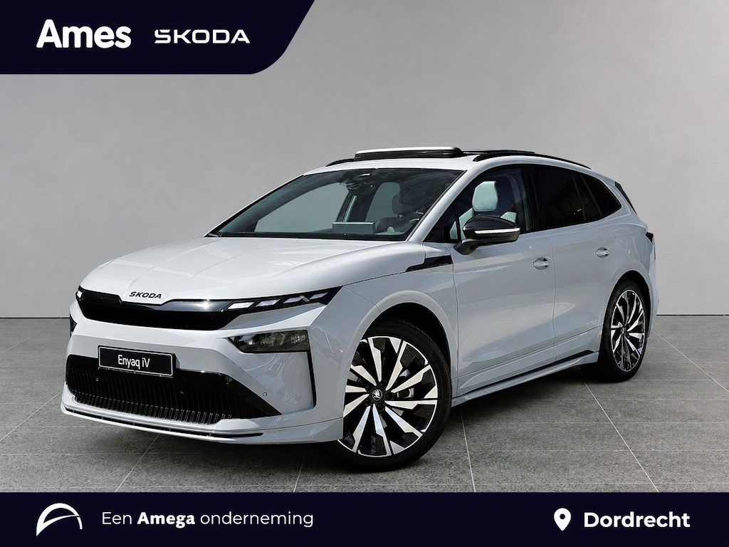 Skoda Enyaq 85 Sportline Tour Edition | Trekhaak | 360 Camera | CANTON | Head-Up Display | Panoramadak