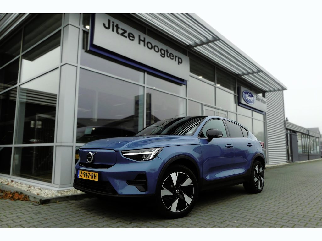 Volvo C40 Single Motor Plus 69 kWh PANO, WINTER PACK, LEER/ALCANTARA, ADAPT. CRUISE, CLIMA, NAVI, CAMERA, PDC V&A, APPLE CARPLAY/ANDROID AUTO, BLIS, KEYLESS, ELEKT. ACHTERKLEP, 29.514KM