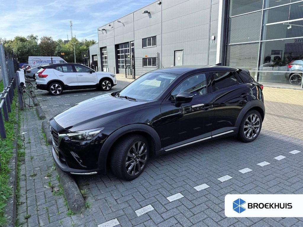 Mazda CX-3 2.0 SkyActiv-G 120 GT-M l Leder l Stoel en Stuurverwarming l Head up Display l Elekt. Stoel incl Memory l Trekhaak l