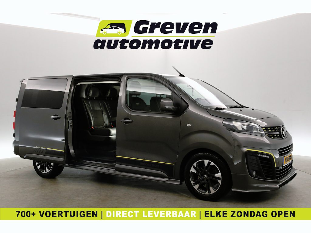 Opel Vivaro 2.0 CDTI L3H1 Irmscher Sport 177PK | Dubbele Cabine | Automaat | Clima | Camera | HUD | 2xSchuifdeur | Cruise | Carplay | Trekhaak | Xenon