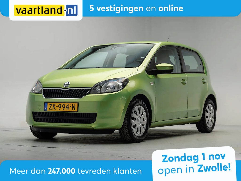 Skoda Citigo 1.0 Greentech Ambition [ Airco Cruise Elektrische ramen ]