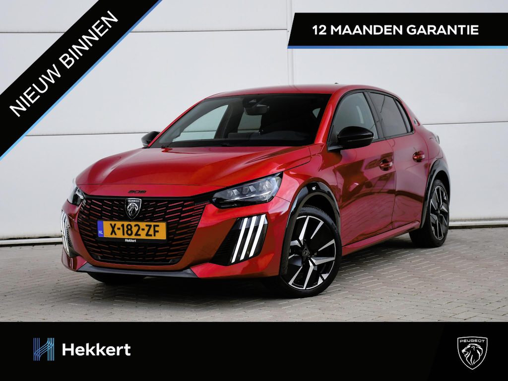 Peugeot e-208 EV GT 51kWh 156pk Automaat CAMERA | CLIMA | NAVI | SFEERVERLICHTING | 17''LM | CRUISE