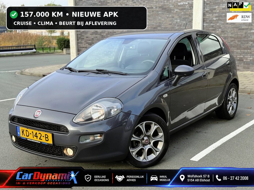 Fiat Punto Evo 0.9 TwinAir Lounge |Cruise|Climate|157dkm|APK
