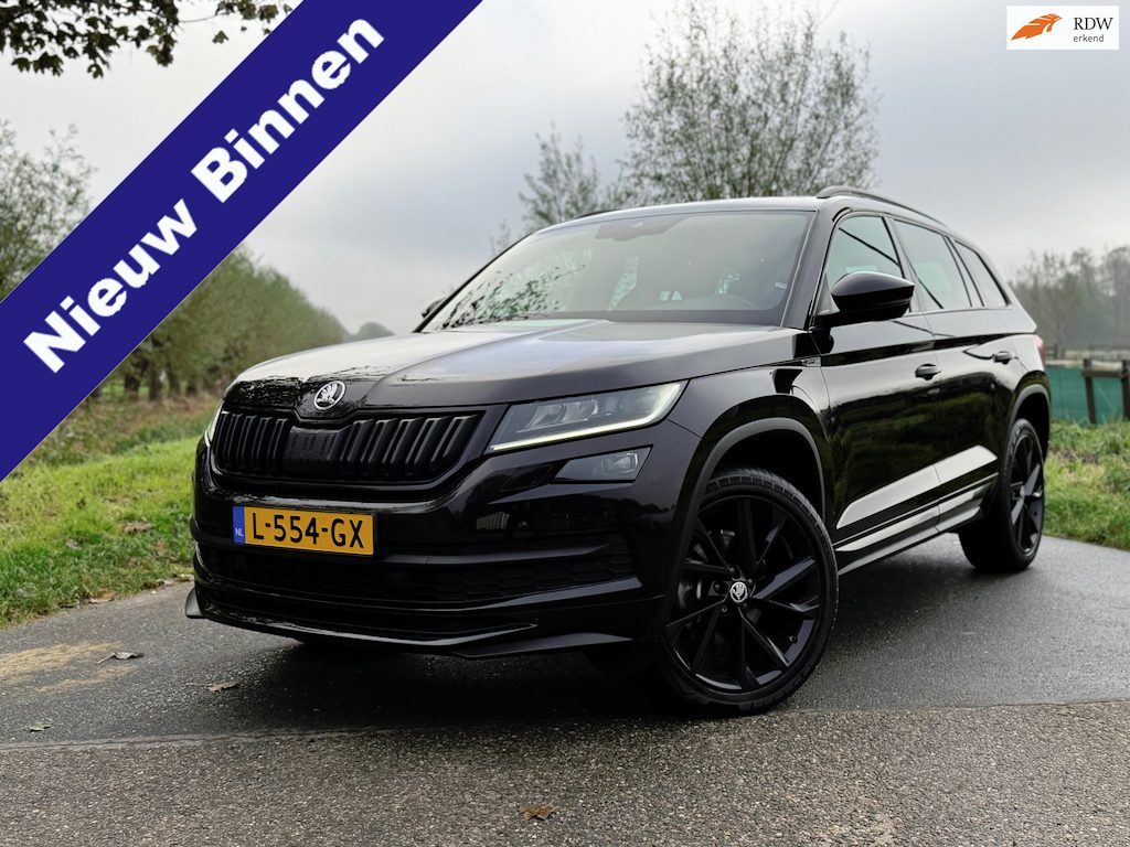 Skoda Kodiaq 1.5 TSI Sportline Business 7p. / Incl. BTW / 1 Eigenaar / Schuifdak/ Clima / Navi / Camera / ACC / Luxe Leder / PDC /