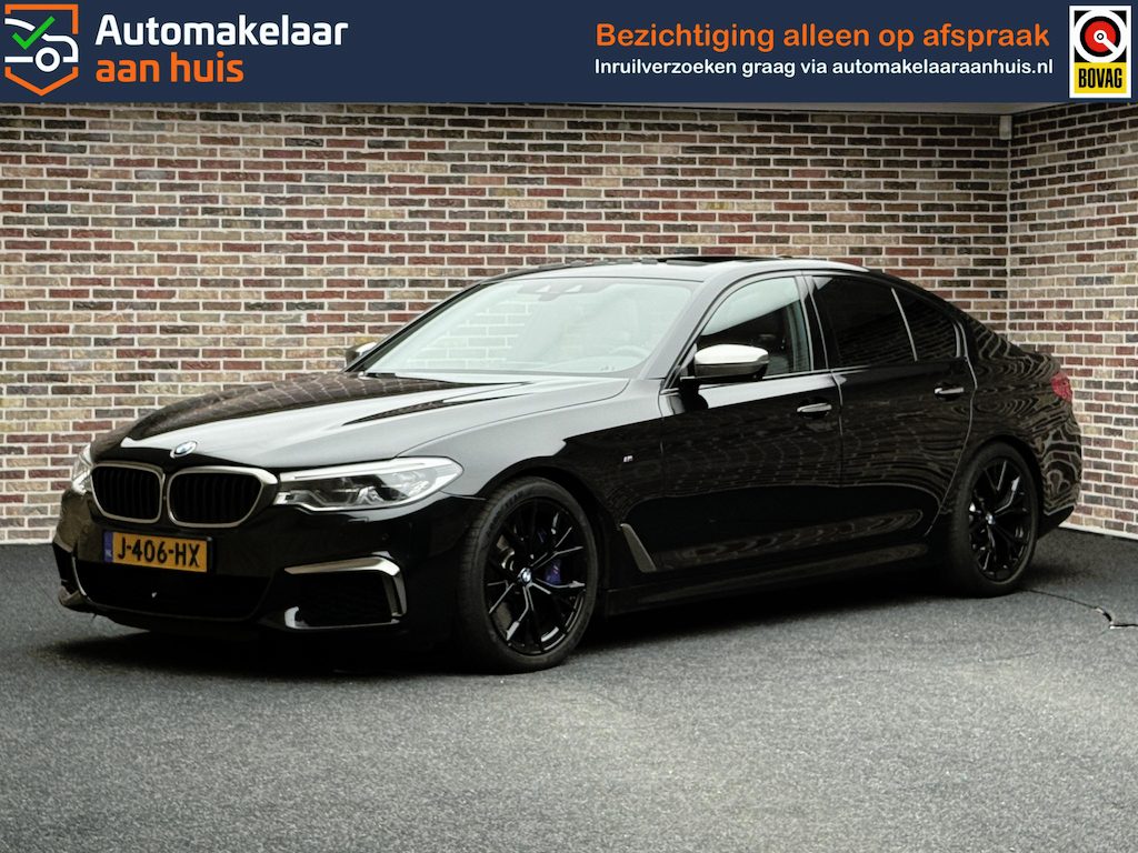 BMW 5-Serie M550i xDrive High Executive Stoelverwarming & -ventilatie. | Panorama | Elek. memorie stoel