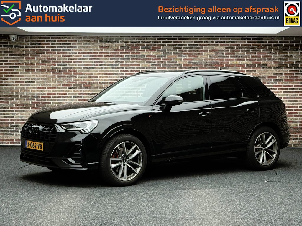 Audi Q3 45 TFSI quattro S Line Panorama | Elekt. verstelbare stoel | Stoelverwarming | Bekabeld Apple carplay & Android auto