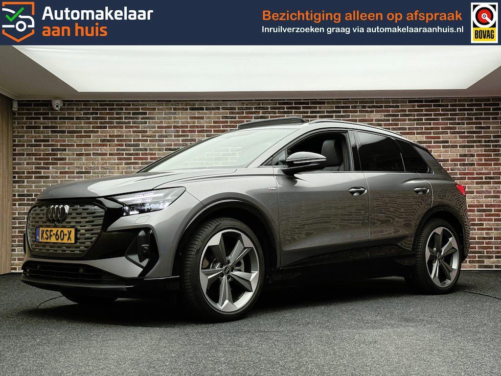 Audi Q4 e-tron 50 quattro Launch edition S Competition 77 kWh | Pano | Head up| SOH 94%