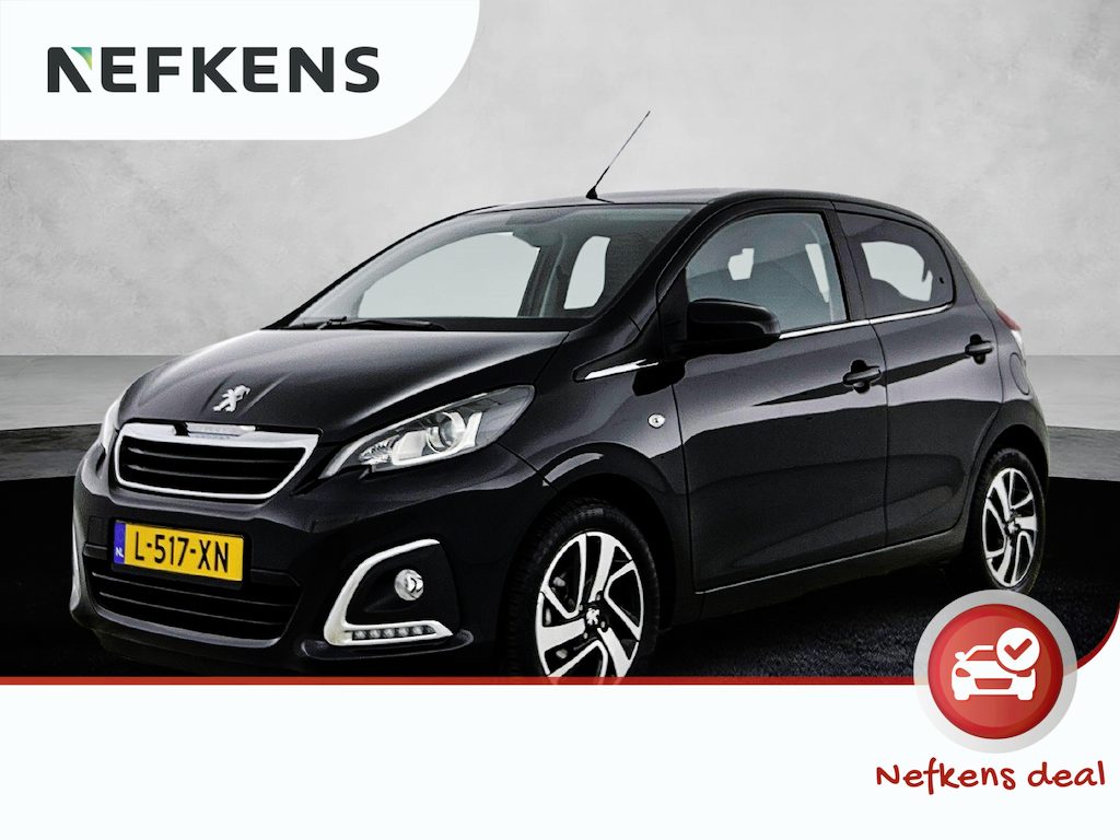Peugeot 108 Allure 1.0 e-VTi 72pk | Lage kilometerstand! | Navigatie via Apple Carplay / Android Auto | Achteruitrijcamera | Climate Control | Bluetooth | DAB+ radio | Automatisch dimlicht | Touchscreen | Radio/MP3 speler met stuurbediening | Zuinig en voordelig autorijden! | Dealeronderhouden | Donker getint glas | 15" lichtmetalen velgen |
