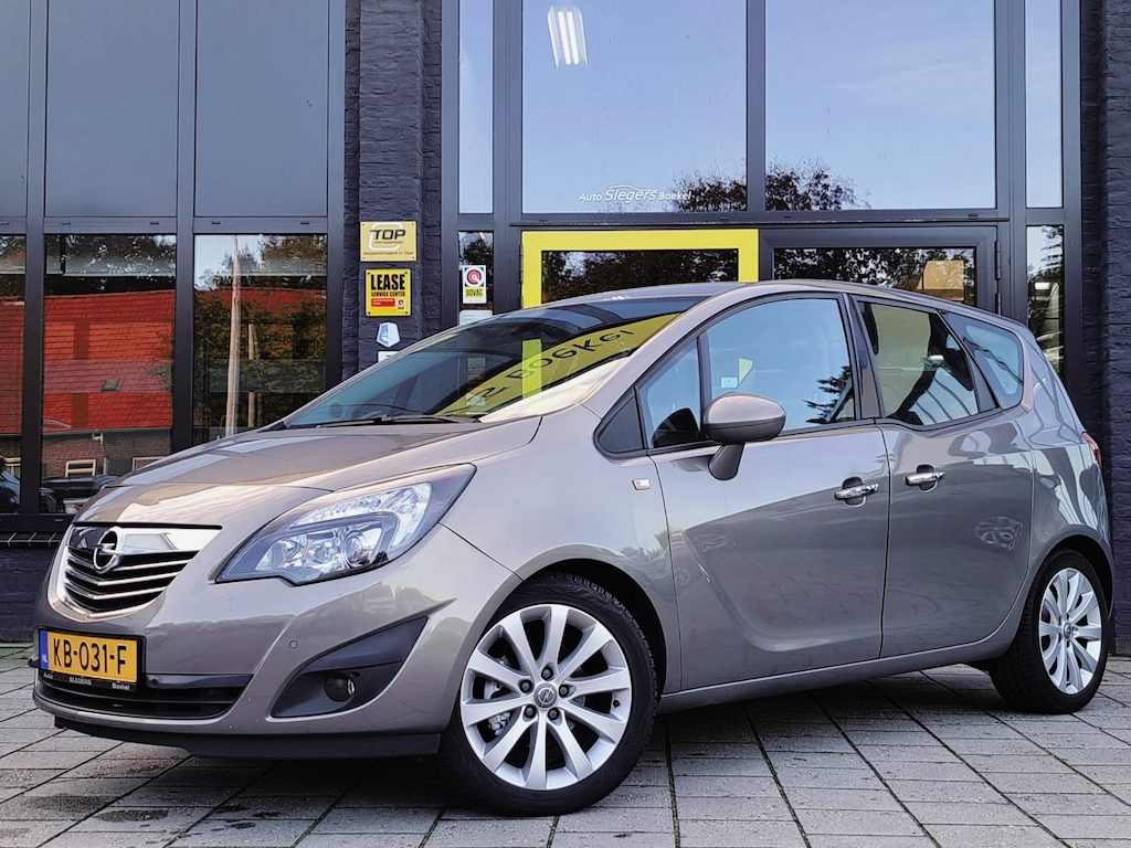 Opel Meriva 1.4 Turbo Cosmo Automaat | Trekhaak | Stoelv + Stuurv | Sensoren V + A | Climate Control | Cruise Control