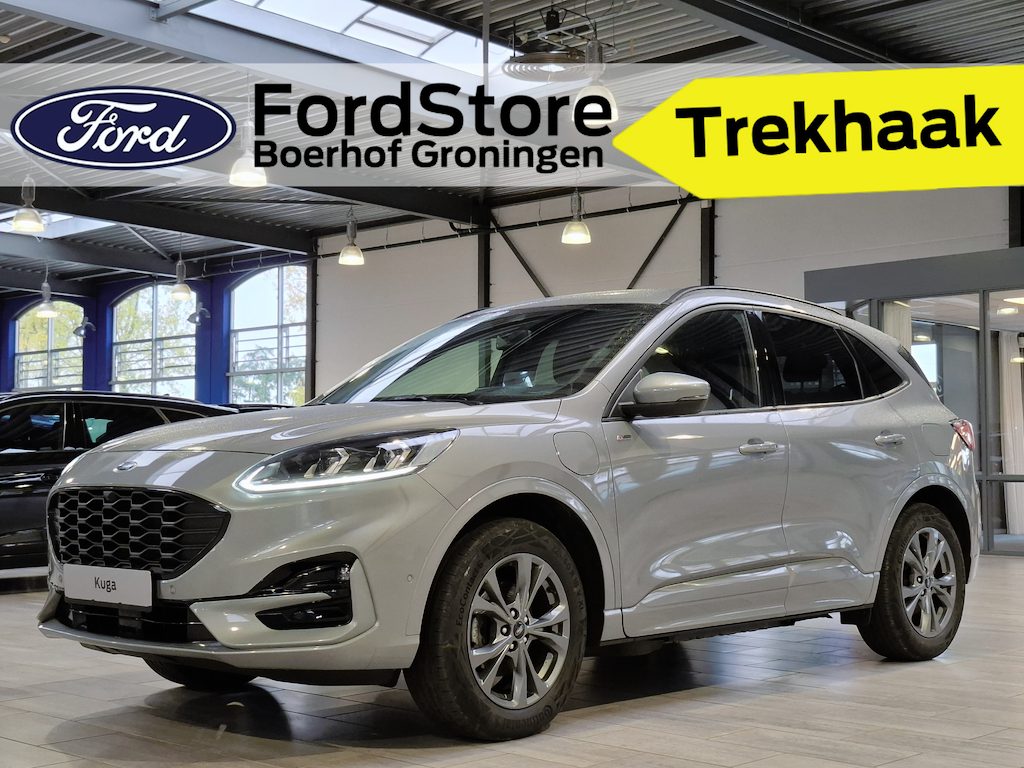 Ford Kuga 2.5 PHEV 225 pk ST-Line X | Trekhaak | Winter Pack | Adapt. cruise | SOH 88,7% | El. a. klep | Half Leer | LED | B&O |