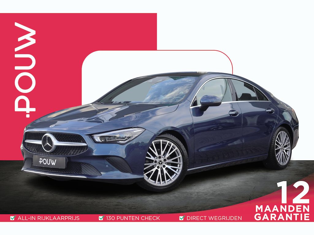 Mercedes-Benz CLA 180 136pk AUT Business Solution Luxury | Trekhaak | Panoramadak | Adaptive Cruise | Leder | Stoelmemory