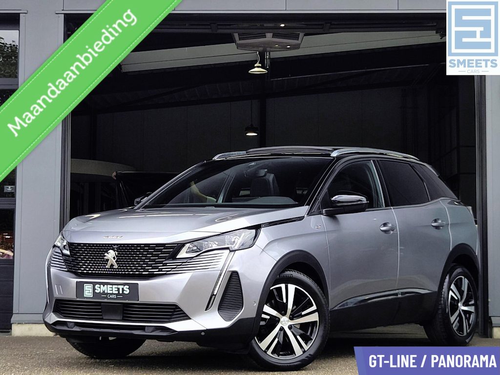 Peugeot 3008 1.2T 131PK GT |Pano|Nav|360Cam|Carplay|Cruise