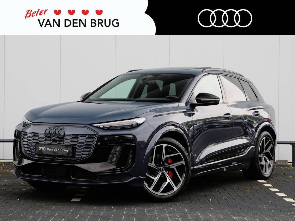 Audi Q6 e-tron S edition 83 kWh | Luchtvering | Panoramadak | Trekhaak | Matrix-LED verlichting | Akoestisch glas | 21" velgen |