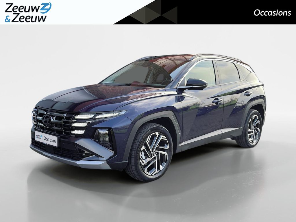 Hyundai Tucson 1.6 T-GDI HEV Premium | Navigatie| Lederen bekleding |Stoel/stuurverwarming| Dodehoek sensor| Elektrische stoelen met geheugen|