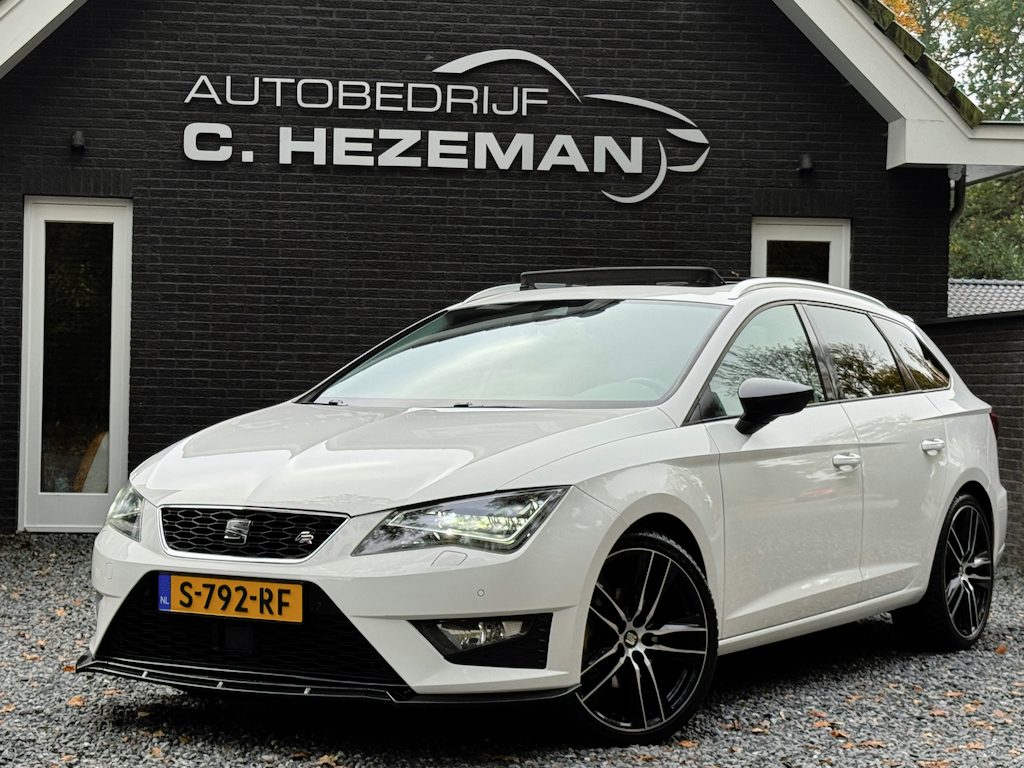 SEAT Leon ST 1.4 TSI ACT FR Dynamic MAXTON ADAP CRUISE PANODAK BOMVOL LEER NAVI 19''LMV