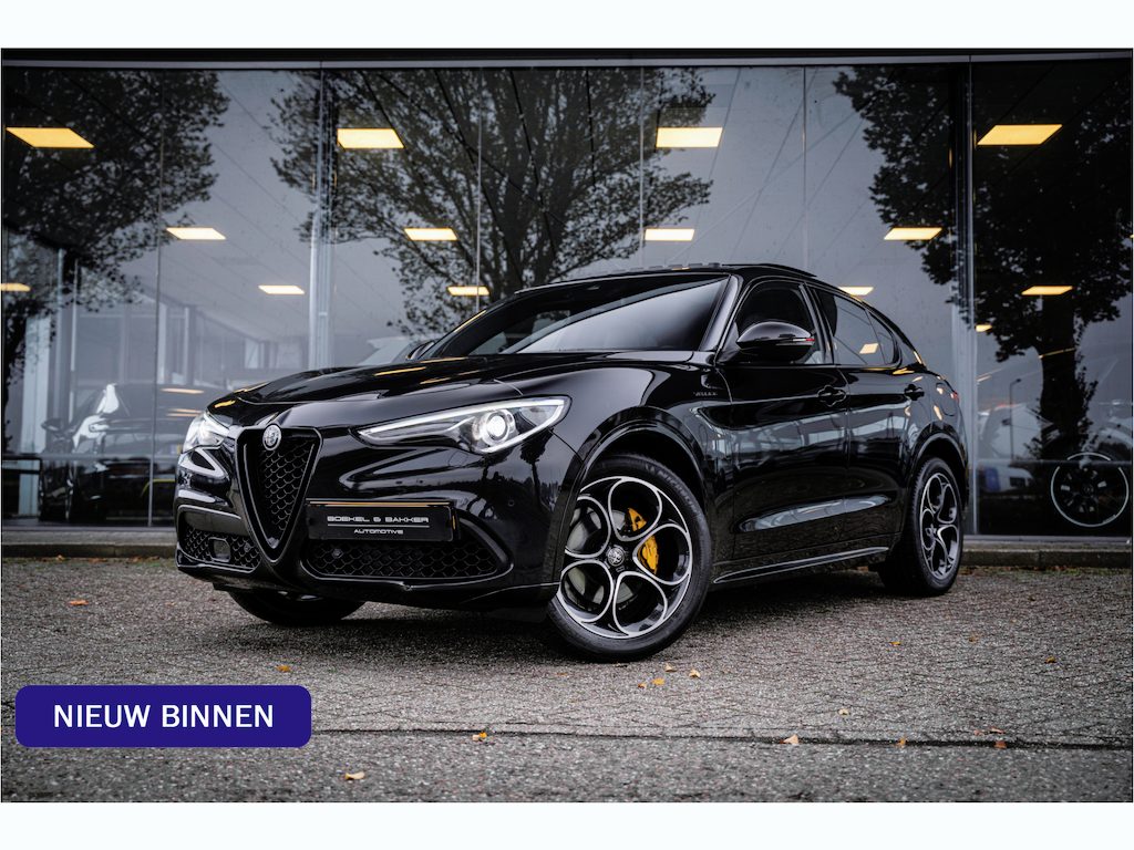 Alfa Romeo Stelvio 2.0 T AWD Veloce Ti (280pk) ** Panodak ** Leder ** Trekhaak ** Harman/Kardon