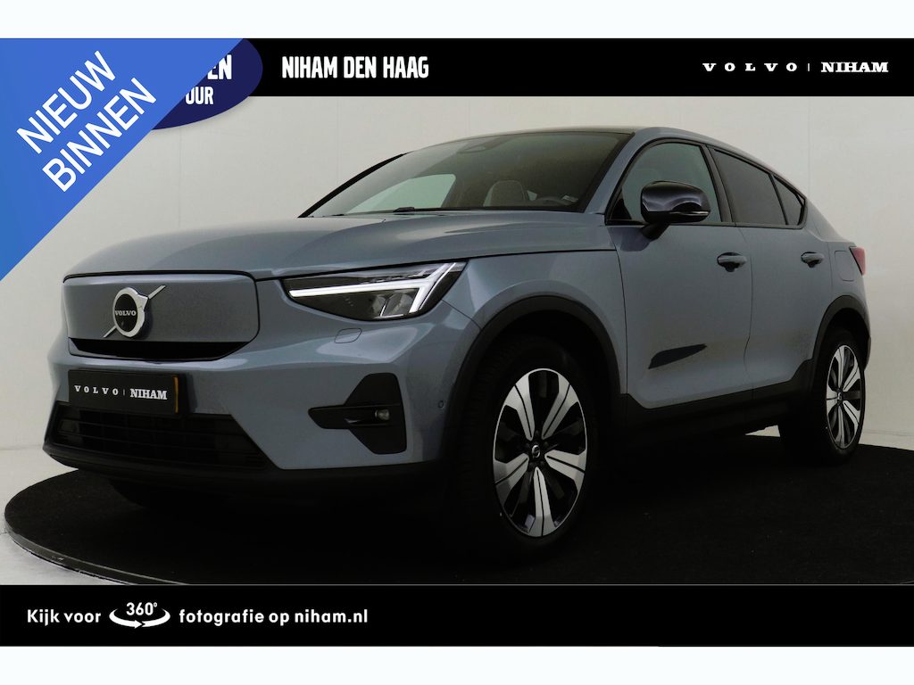 Volvo C40 RECHARGE ULTIMATE 69 kWh -PANO.DAK|HARMAN/KARDON|360°CAM|POWER-SEATS|WARMTEPOMP|19"ALL-SEASON|WOOL.BLEND|SoH:95%