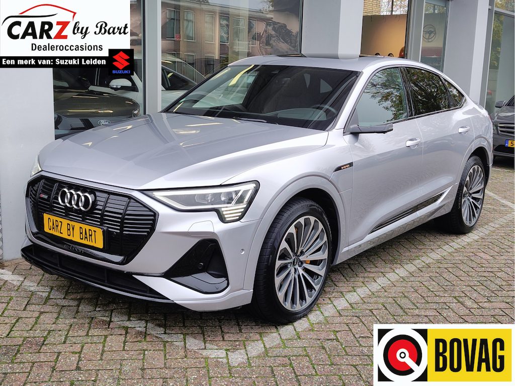 Audi e-tron Sportback 55 QUATTRO S EDITION 95 kWh Pano | Leder | Digitale spiegels | Donkere hemel
