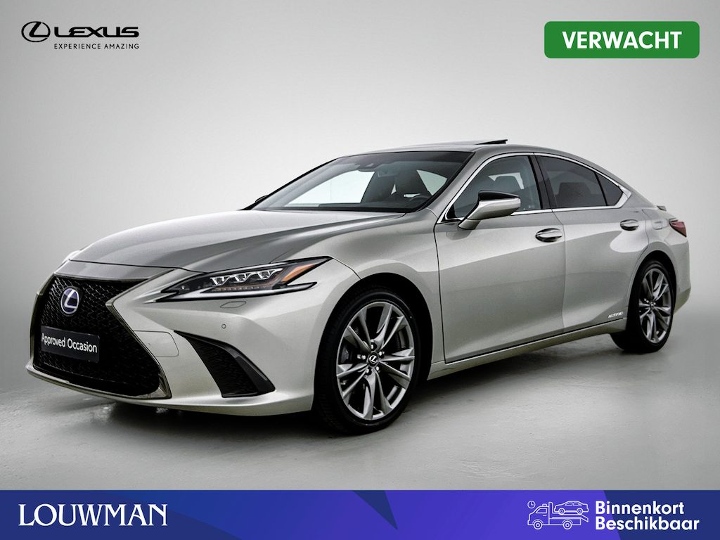 Lexus ES 300h F Sport Line | Mark Levinson | Head-Up | Memory Seat | Stoel+stuurverwarming | Navigatie | Elektrisch verstelbare bestuurdersstoel | Parkeersensoren voor+achter |