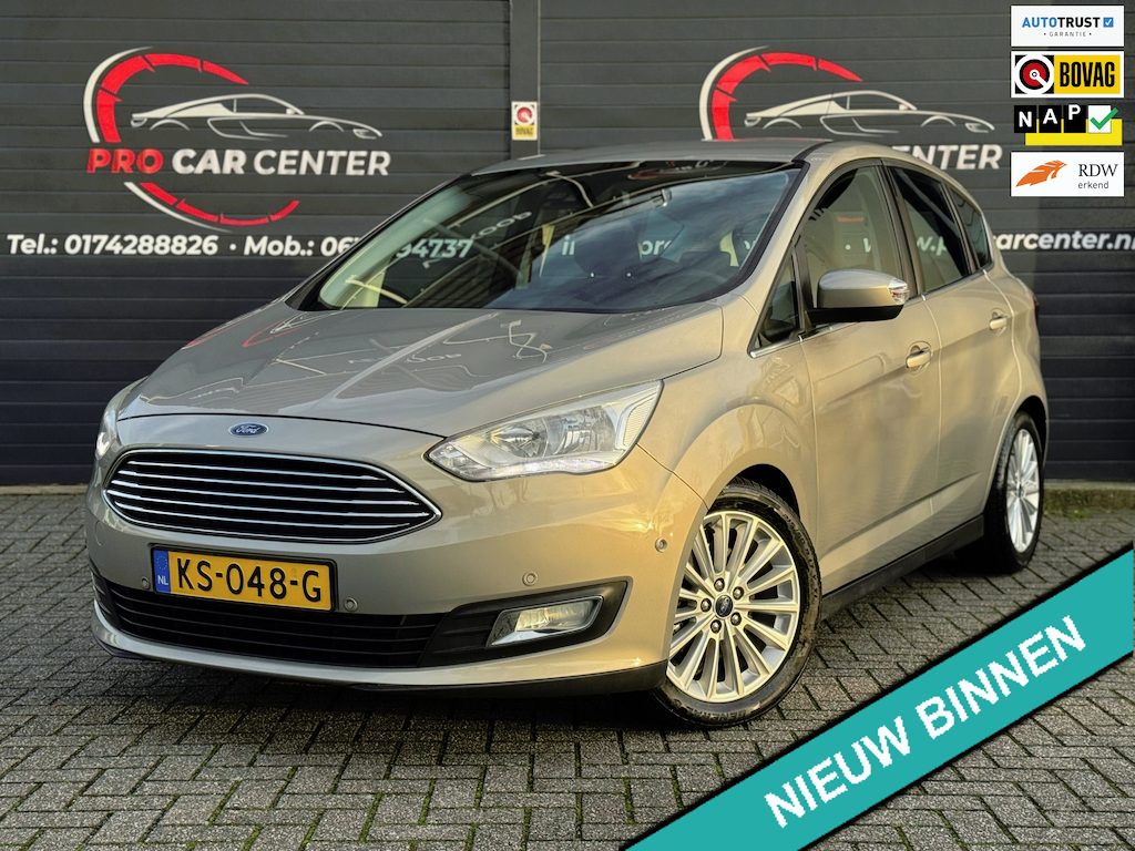 Ford C-Max 1.5 Titanium Climate | Cruise | V-A Pdc | Carplay | El.ramen | Lmv | Nap | Apk