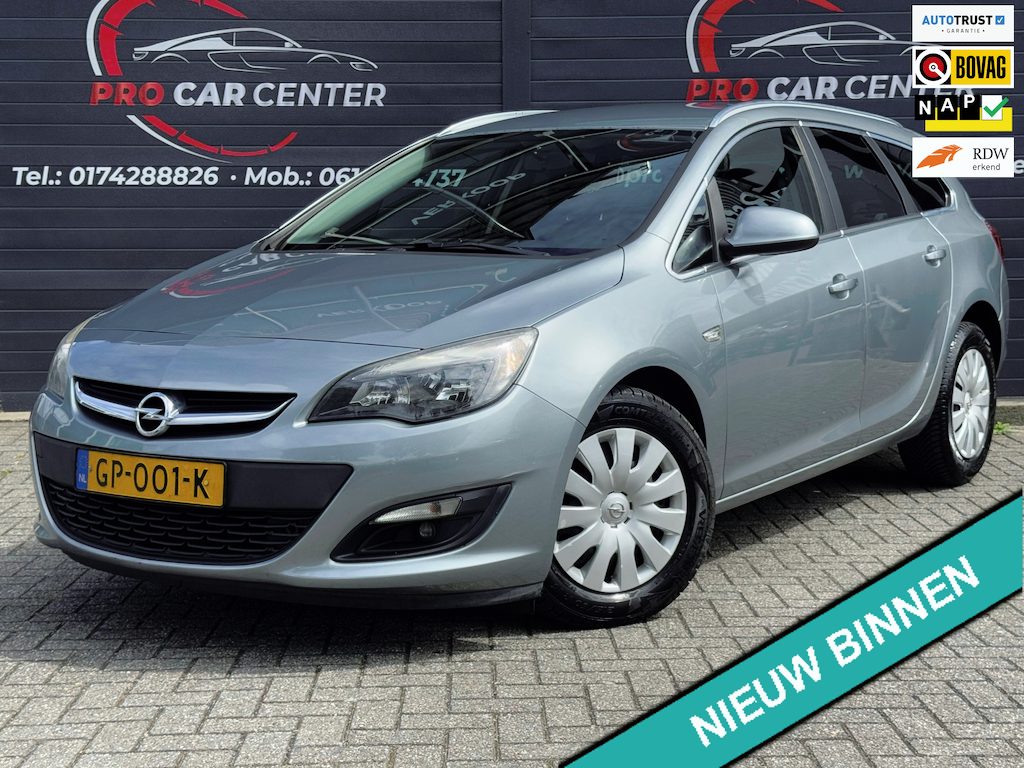 Opel Astra Sports Tourer 1.4 Turbo Edition AIRCO | CRUISE | PDC | NAVI | EL.RAMEN | NAP | APK