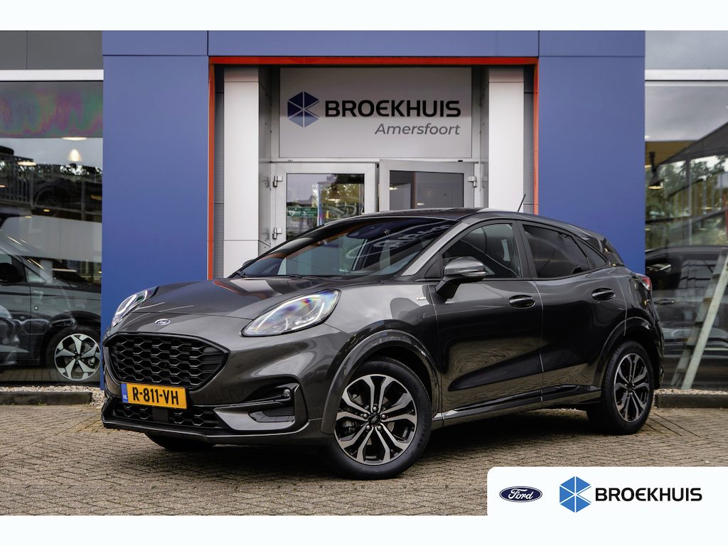 Ford Puma 1.0 EcoBoost Hybrid ST-Line | Trekhaak | Camera | Stoel/stuur/voorruit verwarming | Cruise control | Navigatie | Apple Carplay/Android Auto | Achteruitrijcamera | Apple Carplay/Android Auto|telefoonintegratie premium | Cruise control