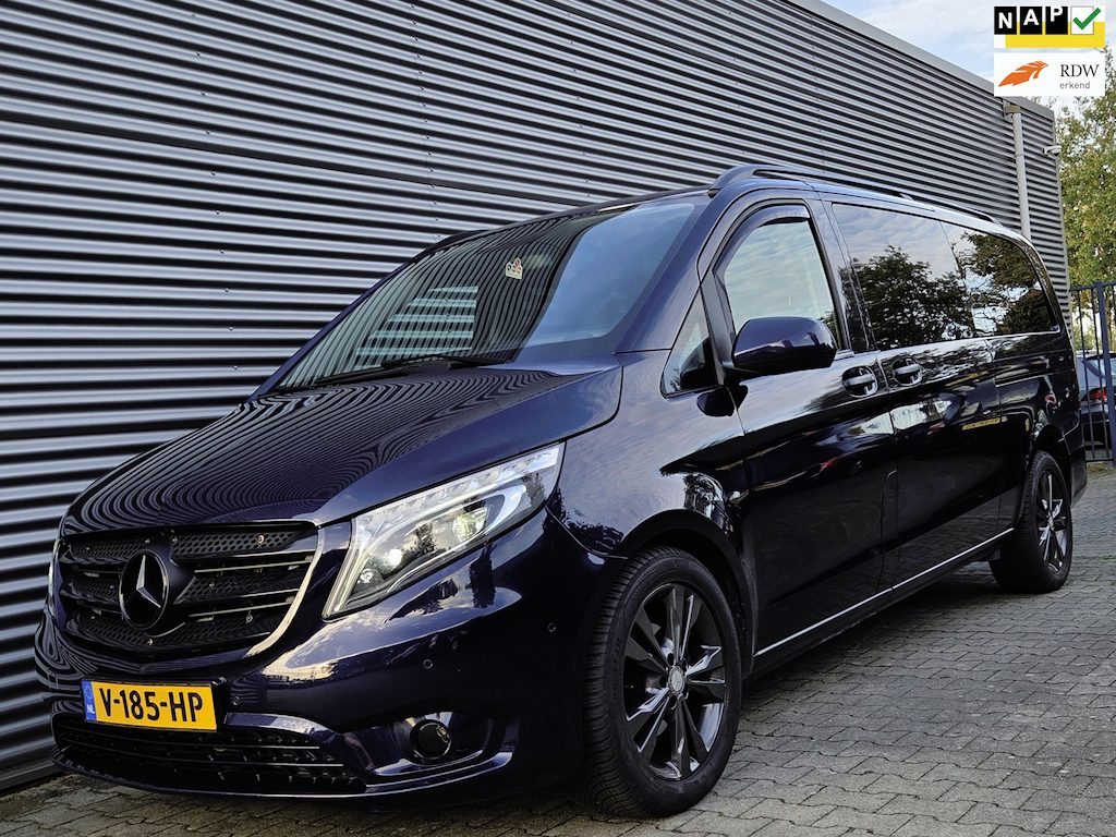Mercedes-Benz Vito 114 CDI Extra Lang DC Comfort 08-2017 Cavansitblau Metallic (MARGE!!)