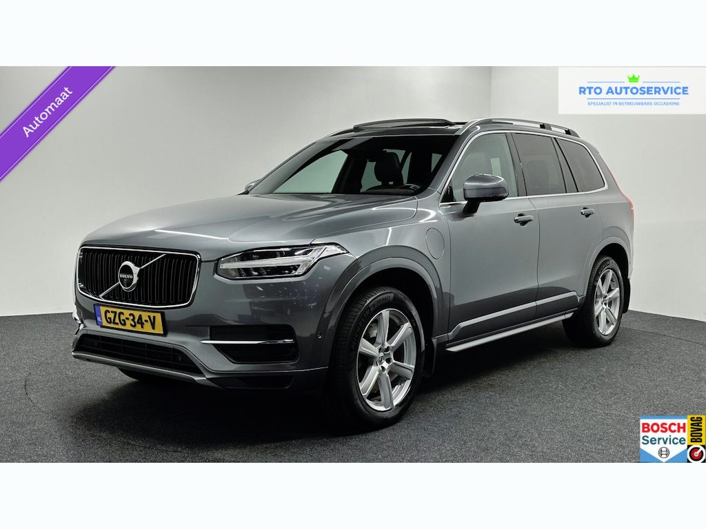 Volvo XC90 2.0 T8 Twin Engine AWD Momentum|7 Zits|Stoeverwarming Voor+Achter|ACC|Leer|360 Camera|Carplay|