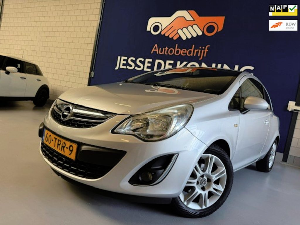 Opel Corsa 1.2 EcoFlex Edition LPG / bj.2012 / 1e eigenaar / airco / sportvelgen / APK tot 10/2027 / NAP uitdraai met 247940 km.