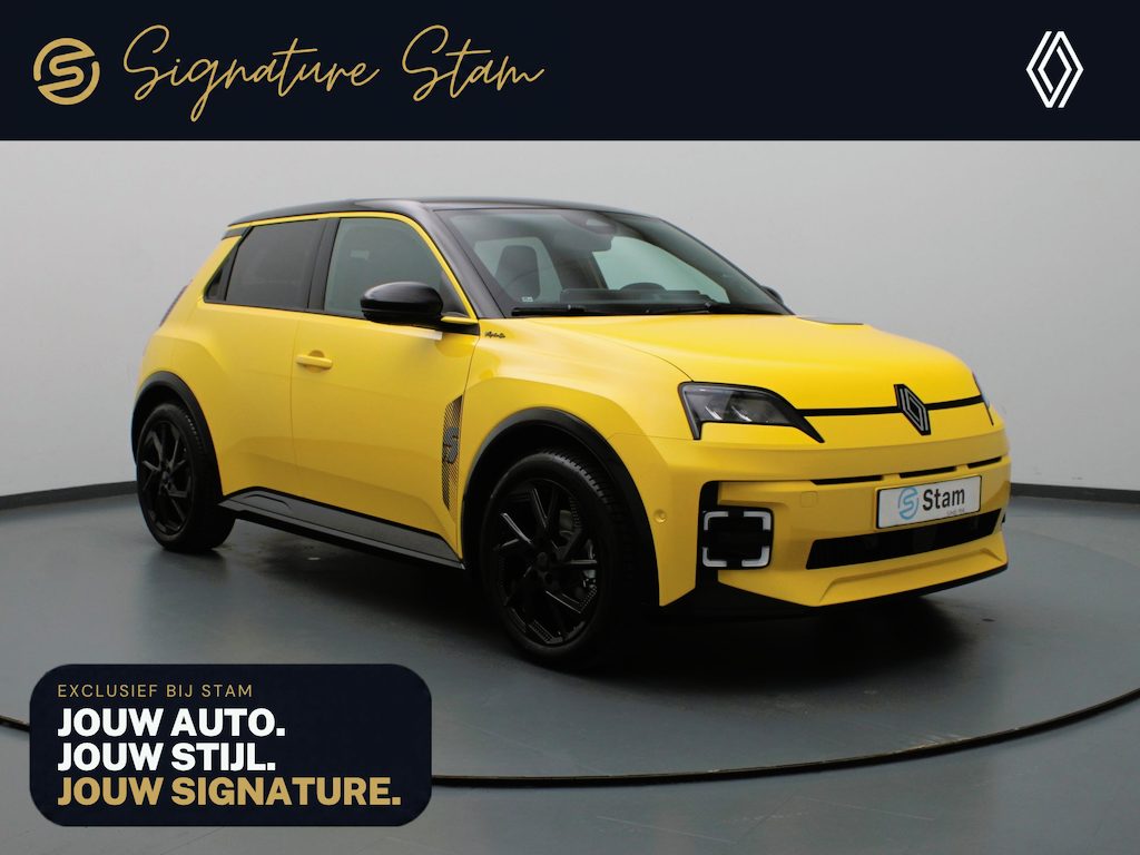 Renault R5 "Signature Stam" comfort range iconic cinq 52 kWh