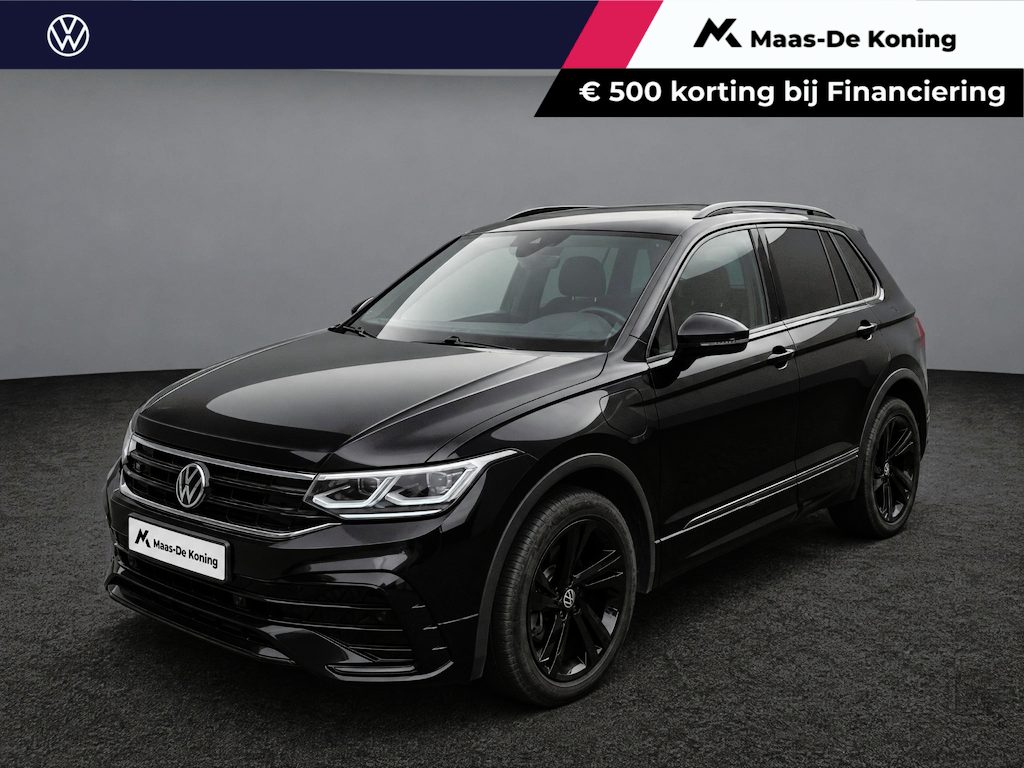 Volkswagen Tiguan 1.4 TSI eHybrid 245pk DSG R-Line Business · Inklap. Trekhaak · Stuur- & Stoelverwarming · 19"Velgen · Apple/Android Car Play · Elek. Achterklep ·
