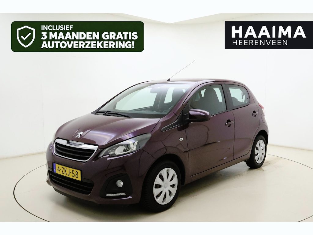 Peugeot 108 1.0 e-VTi Active | Airco | Zuinig | Bluetooth | Centrale deurvergrendeling | USB | 5 Deuren | Metallic lak