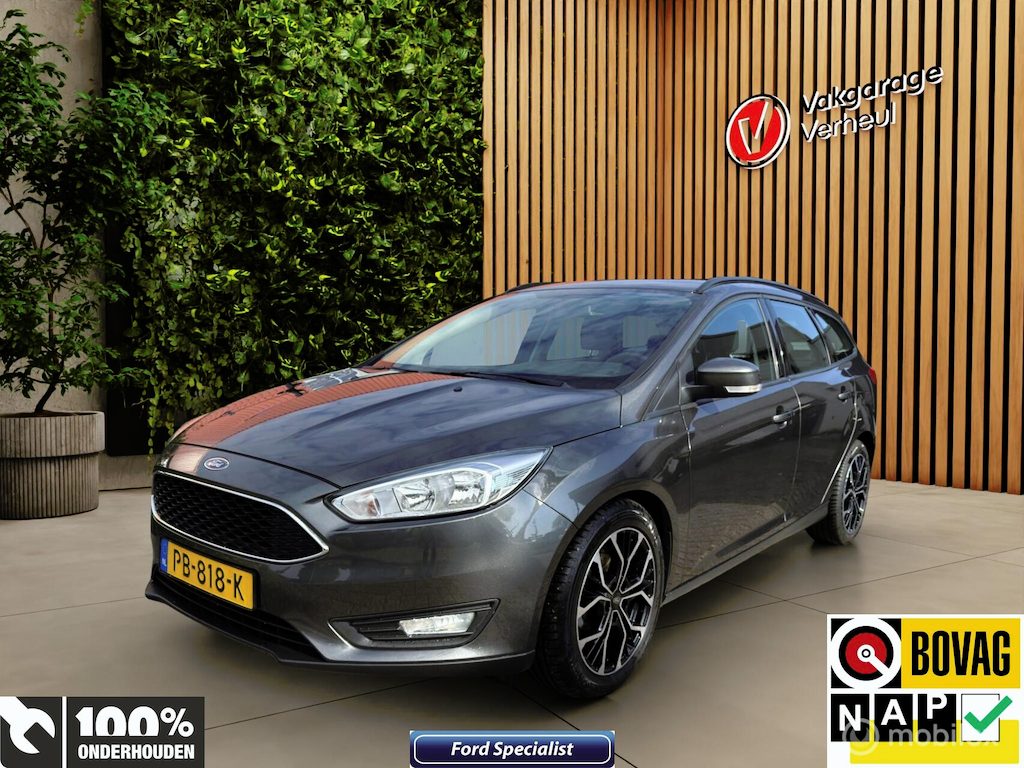 Ford Focus Wagon 1.0 Trend 101Pk ✅Nap ✅Boekjes ✅Trekhaak