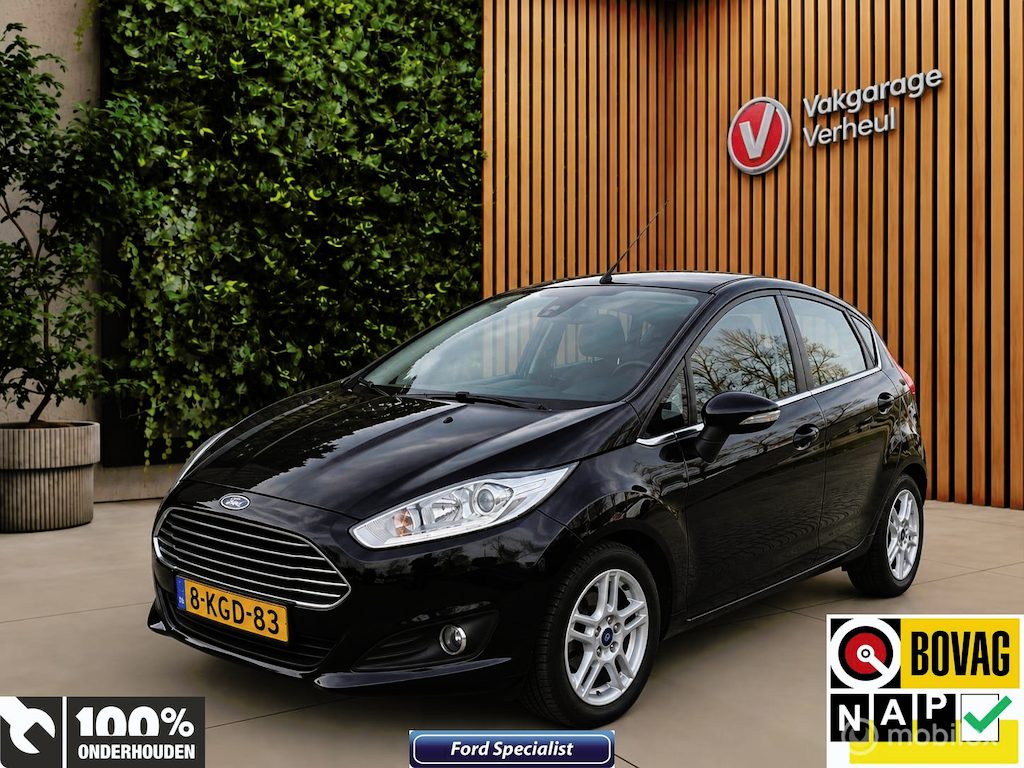 Ford Fiesta 1.0 EcoBoost Titanium 101PK ✅5Drs ✅Boekjes ✅Nap