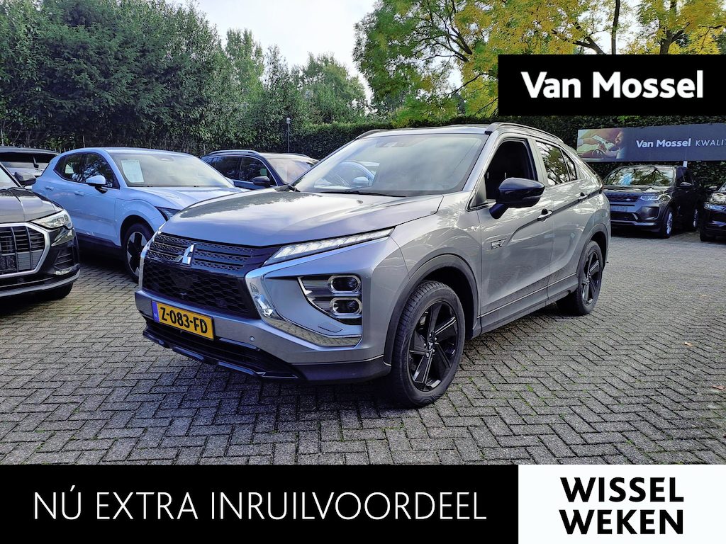 Mitsubishi Eclipse Cross 2.4 PHEV Black Edition | 99% SOH | NAVIGATIE | CAMERA | STOEL-STUURWIELVERWARMING