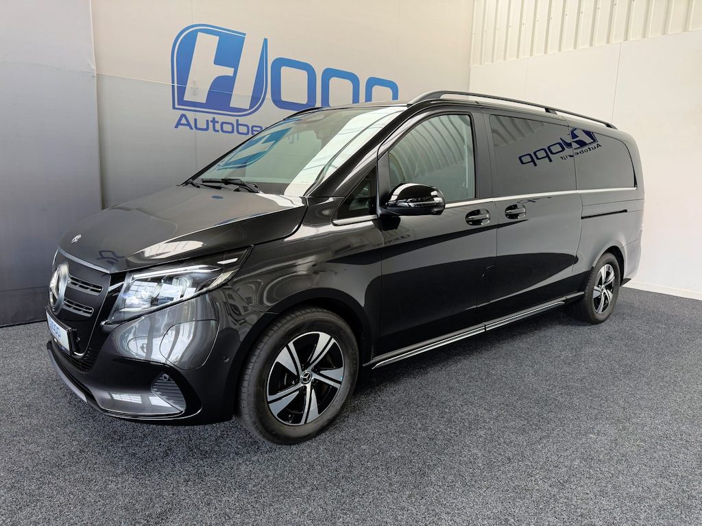 Mercedes-Benz EQV 300 L3 Facelift - 7pers - AMG - Elec. deuren - Airco achter - 360 - Airmatic - Burmeist. - Incl Garantie