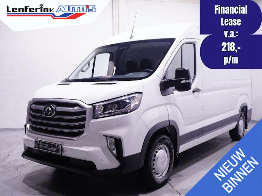 Maxus Deliver 9 2.0 CIT 148 pk L3H2 Airco, Apple Carplay Camera, Cruise Control, Laadruimte Pakket, PDC V+A, 3-Zits