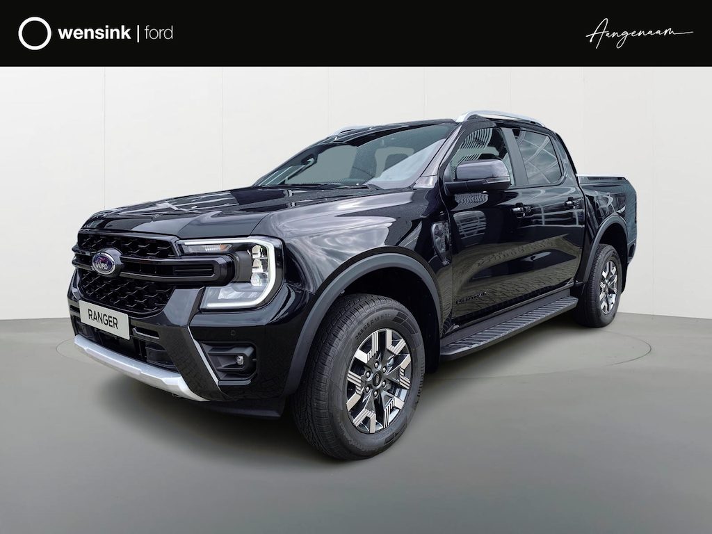 Ford Ranger Wildtrak Double Cab PHEV 278PK | Trekhaak | Blis | 12" Infotainment scherm met SYNC 4 | Elektrisch 8-weg verstelbare en verwarmbare stoelen | 18" Lichtmetalen velgen | Power Rollertop
