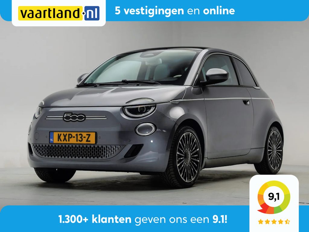 Fiat 500e 3+1 La Prima By Bocelli 42 kWh [ Panoramadak Navi Stoelverwarming ]