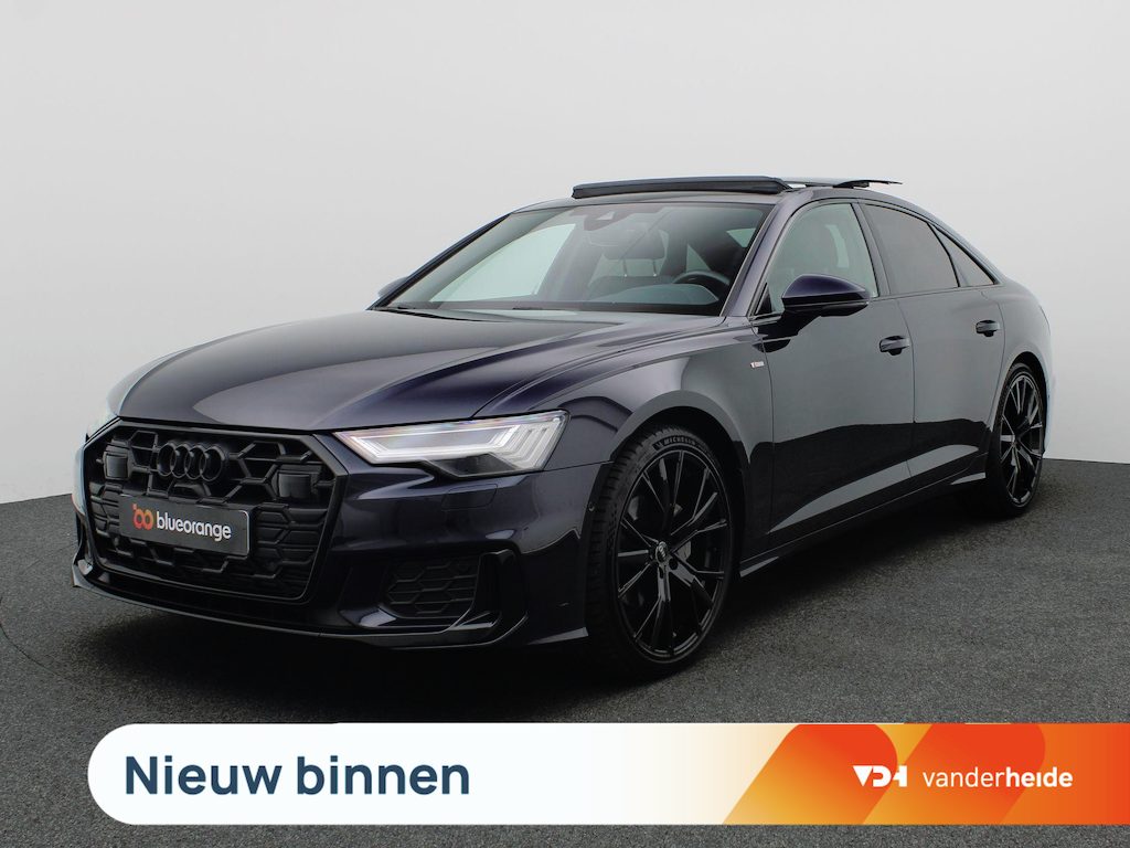 Audi A6 Limousine 40 TFSI S edition Competition 204PK S-Tronic Panoramadak, Trekhaak, Adaptieve Demping, Stoelverwarming, Cruise Control, Memorystoel, Matrix LED-Verlichting, 19" LM Velgen