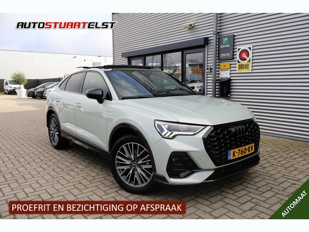 Audi Q3 Sportback 35 TFSI S Edition Pano | B&O | Sfeer | Virtual Cockpit | Donkere Hemel | Dealer Onderh | BTW | Elek Klep | Navi | Matrix Led | Carplay | Climate | PDC