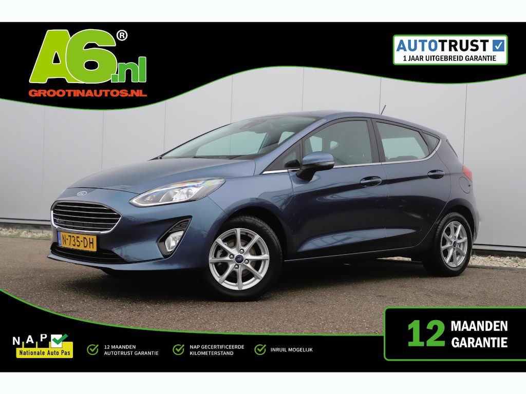 Ford Fiesta 1.0 EcoBoost Titanium 101PK LMV Navigatie Carplay Android Climate Cruise Control LED