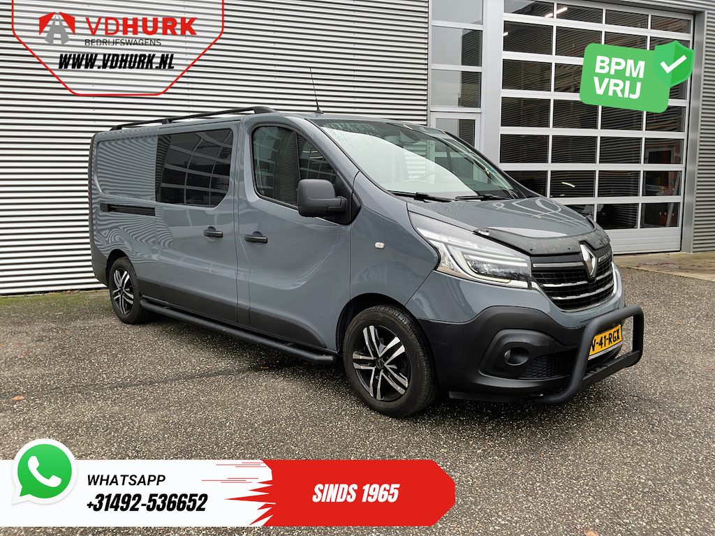 Renault Trafic 2.0 dCi 145 pk Aut. L2 MARGE LED/ Navi/ Airco/ Camera/ Cruise/ 17’LMV/ Sidebars/ PDC/ Trekhaak