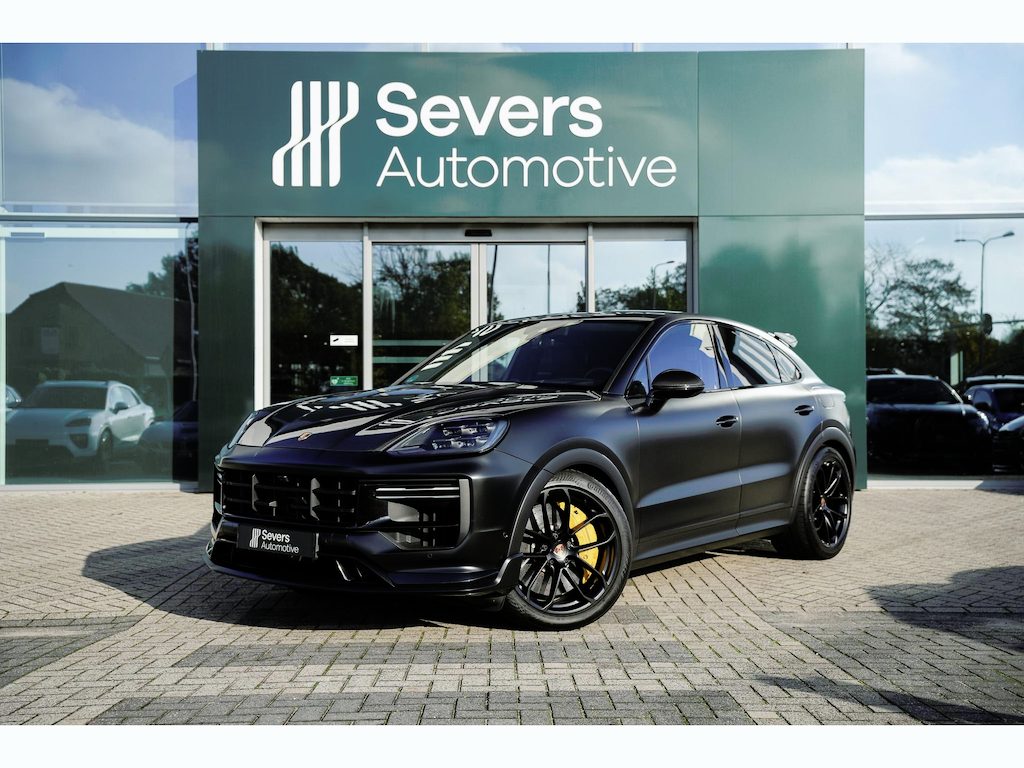 Porsche Cayenne Coupé 4.0 Turbo E-Hybrid GT l TECHART | XPEL Stealth PPF | Rear Seat Entertainment | Racing Yellow Accenten l