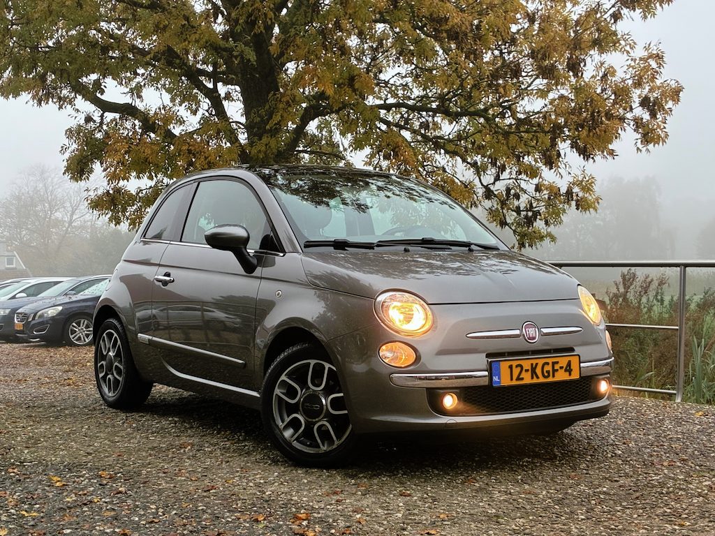 Fiat 500 1.2 Lounge | Automaat | Panodak + Airco nu €4.975,-!!