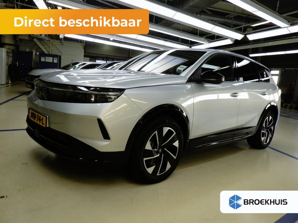 Opel Grandland Electric Business Edition 73 kWh tot 8 Jaar Garantie! | Schuif-/Kanteldak | Afn. Trekhaak | Navigatie | 360 Camera | !!