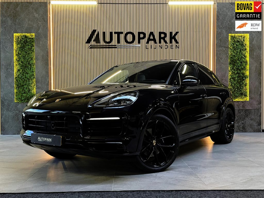 Porsche Cayenne Coupé 3.0 E-Hybrid Sport Chrono PANO|BOSE|HuD|SOFTCLOSE|ACHTERAS|SPORTUITLAAT|KEYLESS|PID|360 CAMERA|22 INCH|VOL!